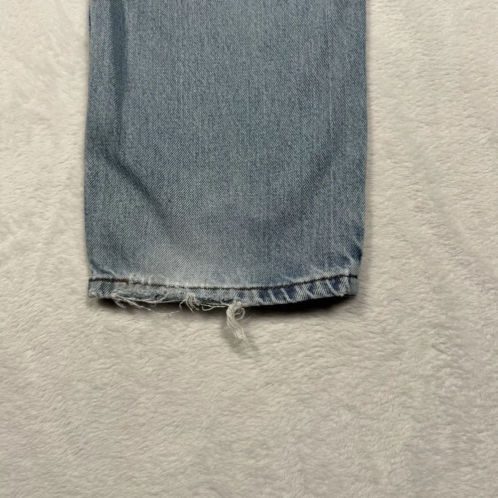 Levis 550 Jeans Mens 36x34(32) Blue Denim Faded Straight Leg Relaxed‎ Cotton